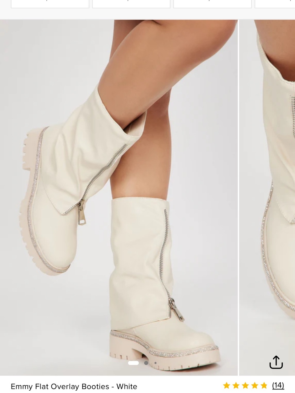 Fashion Nova Shark Boot